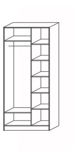 Шкаф платяной Венеция в Заречном - zarechnyy.ok-mebel.com | фото 2