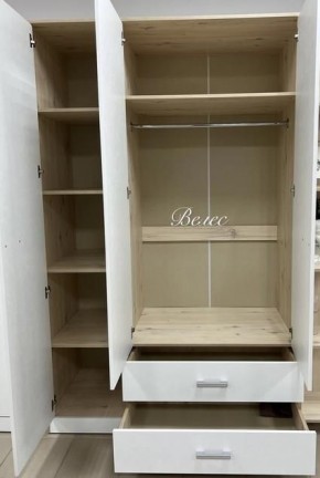 Шкаф "Милана" 3-х створчатый с 2 ящиками в Заречном - zarechnyy.ok-mebel.com | фото 2