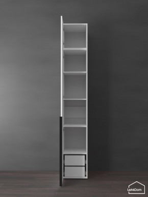 Шкаф с антресолью Linnea MHR-1A-4 2450х400х510 (Белый-М 11.1.1) в Заречном - zarechnyy.ok-mebel.com | фото 6
