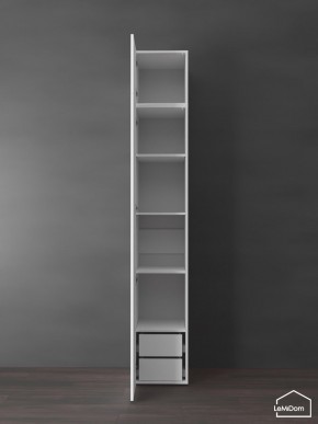 Шкаф с антресолью Linnea MHR-1POA-4 2450х400х510 (Белый-М 11.1.2) в Заречном - zarechnyy.ok-mebel.com | фото 6