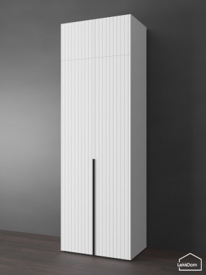 Шкаф с антресолью Linnea MHR-2A-2 2450х800х510 (Белый-М 11.1.1) в Заречном - zarechnyy.ok-mebel.com | фото