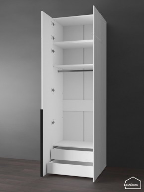 Шкаф с антресолью Linnea MHR-2A-3 2450х800х510 (Белый-М 11.1.2) в Заречном - zarechnyy.ok-mebel.com | фото 5