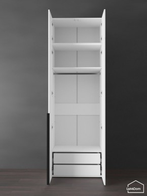 Шкаф с антресолью Linnea MHR-2A-3 2450х800х510 (Белый-М 11.1.2) в Заречном - zarechnyy.ok-mebel.com | фото 6