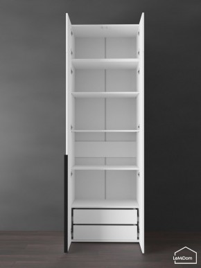 Шкаф с антресолью Linnea MHR-2A-4 2450х800х510 (Белый-М 11.1.2) в Заречном - zarechnyy.ok-mebel.com | фото 6