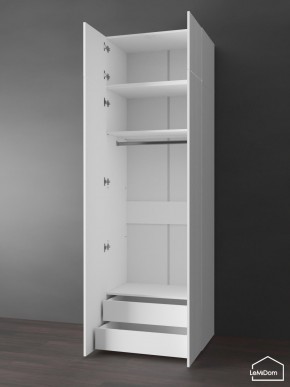 Шкаф с антресолью Linnea MHR-2POA-3 2450х800х510 (Белый-М 11.1.2) в Заречном - zarechnyy.ok-mebel.com | фото 6