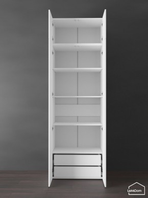 Шкаф с антресолью Linnea MHR-2POA-4 2450х800х510 (Белый-М 11.1.1) в Заречном - zarechnyy.ok-mebel.com | фото 6