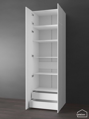 Шкаф с антресолью Linnea MHR-2POA-4 2450х800х510 (Белый-М 11.1.2) в Заречном - zarechnyy.ok-mebel.com | фото 5