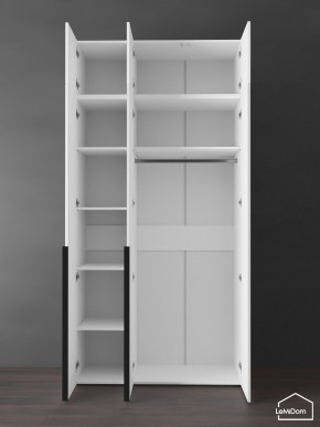 Шкаф с антресолью Linnea MHR-3A-1 2450х1200х510 (Белый-М 11.1.2) в Заречном - zarechnyy.ok-mebel.com | фото 5
