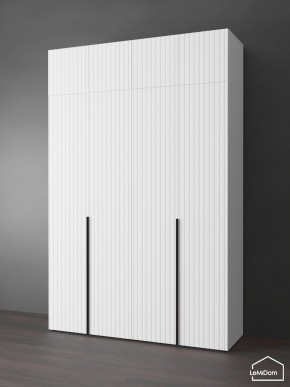 Шкаф с антресолью Linnea MHR-4A-1 2450х1600х510 (Белый-М 11.1.1) в Заречном - zarechnyy.ok-mebel.com | фото