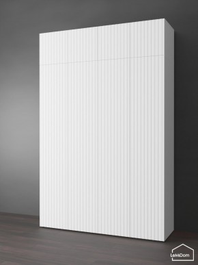 Шкаф с антресолью Linnea MHR-4POA-1 2450х1600х510 (Белый-М 11.1.2) в Заречном - zarechnyy.ok-mebel.com | фото
