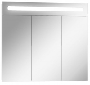 Шкаф-зеркало Аврора 80 с подсветкой LED Домино (DV8009HZ) в Заречном - zarechnyy.ok-mebel.com | фото