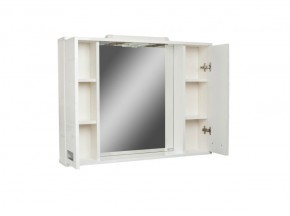 Шкаф-зеркало Cube 100 Эл. Домино (DC5013HZ) в Заречном - zarechnyy.ok-mebel.com | фото 3