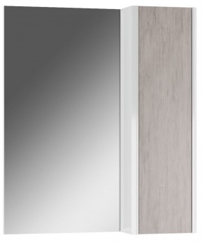Шкаф-зеркало Uno 60 Дуб серый левый/правый Домино (DU1503HZ) в Заречном - zarechnyy.ok-mebel.com | фото