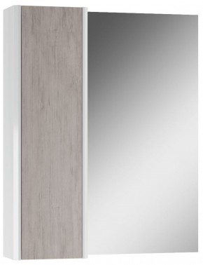 Шкаф-зеркало Uno 60 Дуб серый левый/правый Домино (DU1503HZ) в Заречном - zarechnyy.ok-mebel.com | фото 2