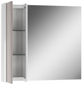Шкаф-зеркало Uno 80 Дуб серый левый/правый Домино (DU1504HZ) в Заречном - zarechnyy.ok-mebel.com | фото 4