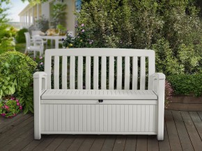 Скамья Patio Bench белый в Заречном - zarechnyy.ok-mebel.com | фото 2