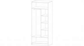 ДИАНА Шкаф 2-х створчатый в Заречном - zarechnyy.ok-mebel.com | фото 2