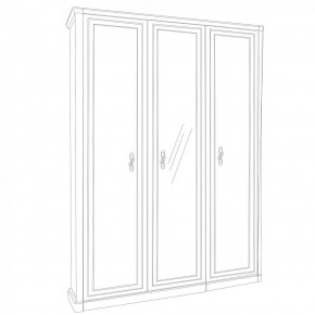 Спальня Мокко 3-х ств (серый камень) в Заречном - zarechnyy.ok-mebel.com | фото 2