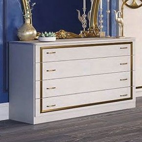 Спальня Ольга (комплект 4 дв.) беж/золото в Заречном - zarechnyy.ok-mebel.com | фото 7