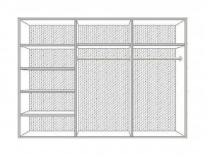 Спальный гарнитур Диана (модульная) в Заречном - zarechnyy.ok-mebel.com | фото 3