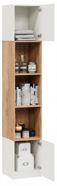Стеллаж комбинированный Стелла в Заречном - zarechnyy.ok-mebel.com | фото 3