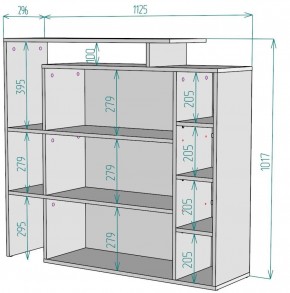 Стеллаж S36 в Заречном - zarechnyy.ok-mebel.com | фото 2