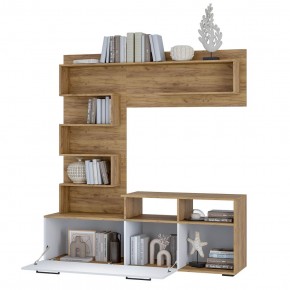 Гостиная Евро (крафт/белый) в Заречном - zarechnyy.ok-mebel.com | фото 2