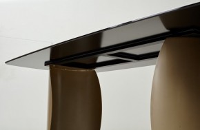 Стол BRONTE 220 KL-188 Контрастный мрамор матовый, итальянская керамика/ Шампань, ®DISAUR в Заречном - zarechnyy.ok-mebel.com | фото 6