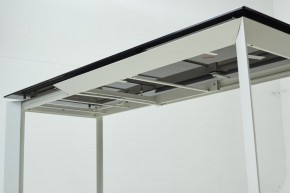 Стол CREMONA 160 KL-188 Контрастный мрамор / белый каркас, ®DISAUR в Заречном - zarechnyy.ok-mebel.com | фото 9