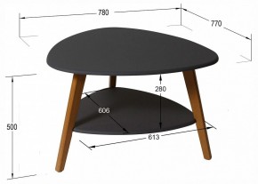 Стол журнальный Бруклин в Заречном - zarechnyy.ok-mebel.com | фото 4