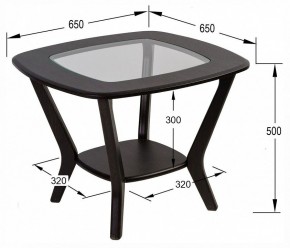 Стол журнальный Мельбурн в Заречном - zarechnyy.ok-mebel.com | фото 4