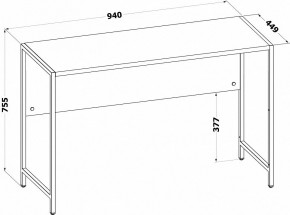 Стол письменный СПМ-400.9 в Заречном - zarechnyy.ok-mebel.com | фото 3