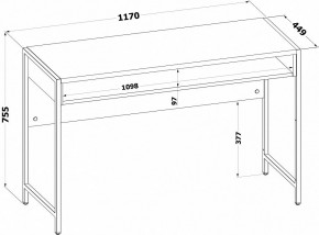 Стол письменный СПМ-401 в Заречном - zarechnyy.ok-mebel.com | фото 3