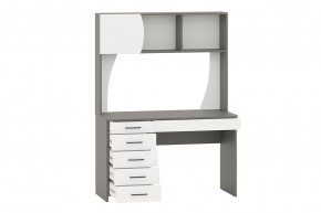 Стол рабочий СИГМА (графит/белый) в Заречном - zarechnyy.ok-mebel.com | фото 2