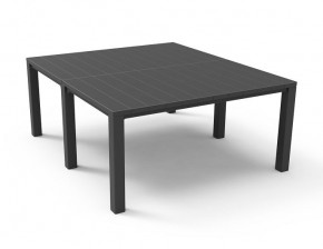 Стол раскладной Джули (Julie Double table 2 configurations) Графит в Заречном - zarechnyy.ok-mebel.com | фото 3