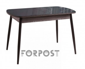 Стол раздвижной со стеклянной столешницей (BLACK, WHITE) в Заречном - zarechnyy.ok-mebel.com | фото