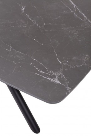 Стол RIVOLI 140 MATT BLACK MARBLE SOLID CERAMIC / BLACK, ®DISAUR в Заречном - zarechnyy.ok-mebel.com | фото 10