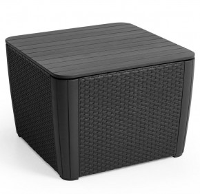 Стол-сундук Лузон Плюс (Luzon Plus Flat Wicker), графит в Заречном - zarechnyy.ok-mebel.com | фото 3