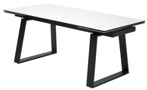 Стол VASTO 180 MARBLES KL-99 Белый мрамор матовый, итальянская керамика/ черный каркас, ®DISAUR в Заречном - zarechnyy.ok-mebel.com | фото 4