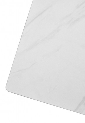 Стол VASTO 180 MARBLES KL-99 Белый мрамор матовый, итальянская керамика/ черный каркас, ®DISAUR в Заречном - zarechnyy.ok-mebel.com | фото 7