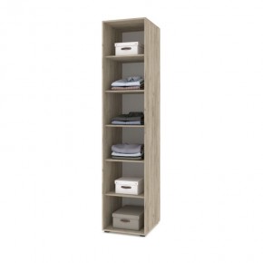 СТОУН С13 Шкаф-пенал (дуб серый/белый) в Заречном - zarechnyy.ok-mebel.com | фото 3