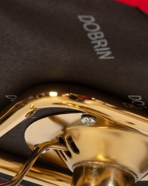 Стул барный DOBRIN CHARLY GOLD, красный велюр (MJ9-45) в Заречном - zarechnyy.ok-mebel.com | фото 10