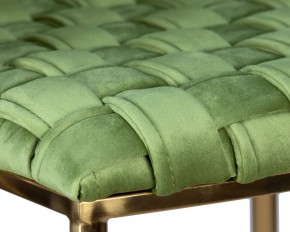 Стул барный DOBRIN EMMA GOLD, зеленый велюр (VF-08) в Заречном - zarechnyy.ok-mebel.com | фото 8