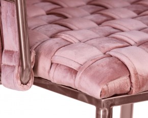 Стул барный DOBRIN EMMA ROSE GOLD, розовый велюр (VF-10) в Заречном - zarechnyy.ok-mebel.com | фото 7