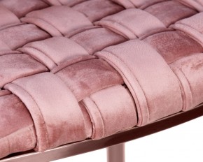 Стул барный DOBRIN EMMA ROSE GOLD, розовый велюр (VF-10) в Заречном - zarechnyy.ok-mebel.com | фото 9