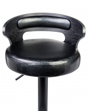 Стул барный DOBRIN FRED BLACK, чёрное дерево, чёрный в Заречном - zarechnyy.ok-mebel.com | фото 5
