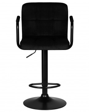 Стул барный DOBRIN KRUGER ARM BLACK, черный вельвет (LAR-E2041-52) в Заречном - zarechnyy.ok-mebel.com | фото 6
