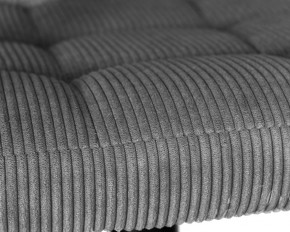 Стул барный DOBRIN KRUGER ARM BLACK, серый вельвет (LAR-E2041-25) в Заречном - zarechnyy.ok-mebel.com | фото 8