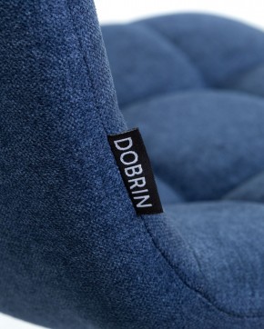 Стул барный DOBRIN NICOLE, черные матовые ножки, синяя ткань (UF860-14B) в Заречном - zarechnyy.ok-mebel.com | фото 9