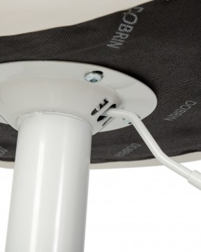 Стул барный DOBRIN TAILOR WHITE, белый PU в Заречном - zarechnyy.ok-mebel.com | фото 7
